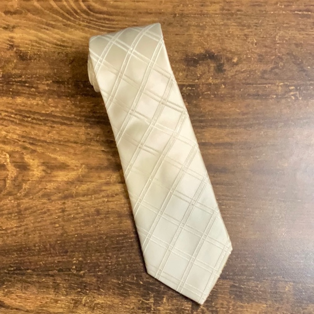 Donald Trump Stripe Woven 100% Silk Men’s Suit Neck Tie